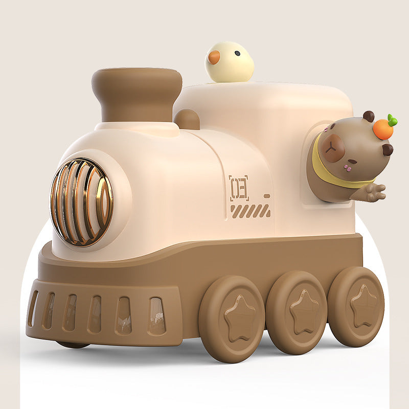 Ladies' toy locomotive with animal characters Bowlift