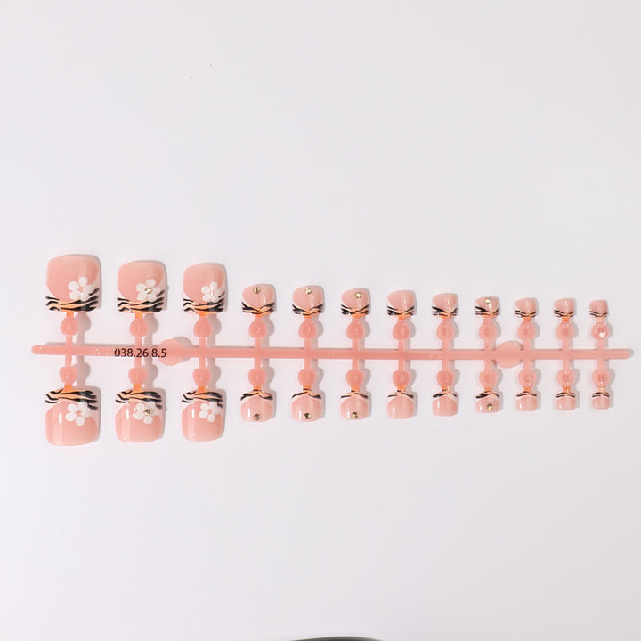 Decorative Press-On Nail Tips Kit Bowlift