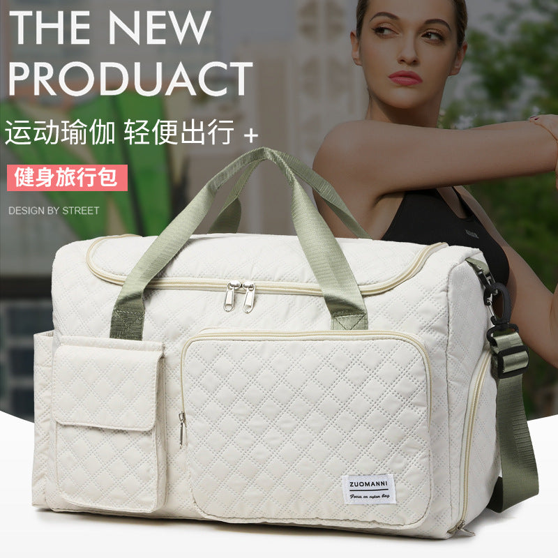Stylish Quilted Travel Duffle