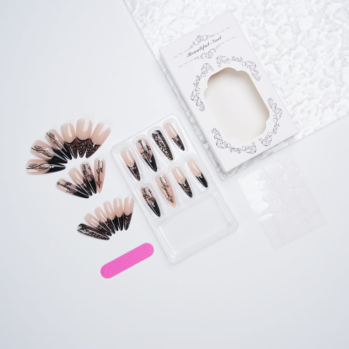 Luxury Artificial Nail Set Bowlift