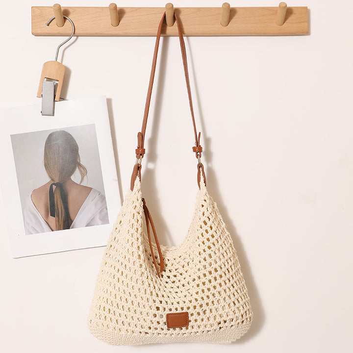 Handmade Crocheted Shoulder Bag Bowlift