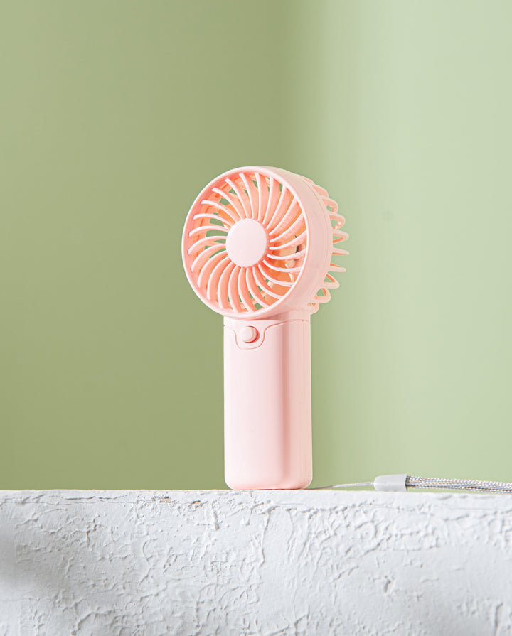 Unisex Portable Hand Fan with Flexibly Adjustable Cooling Bowlift