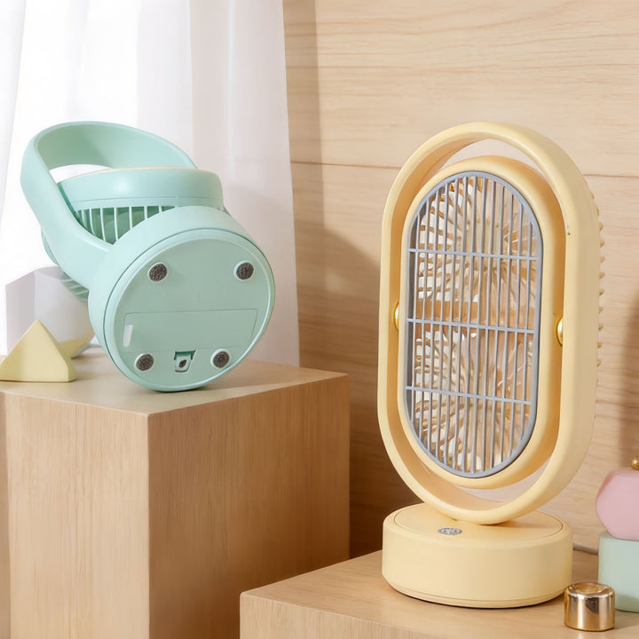 Women's portable fan with a rotatable design and quiet operating noise Bowlift