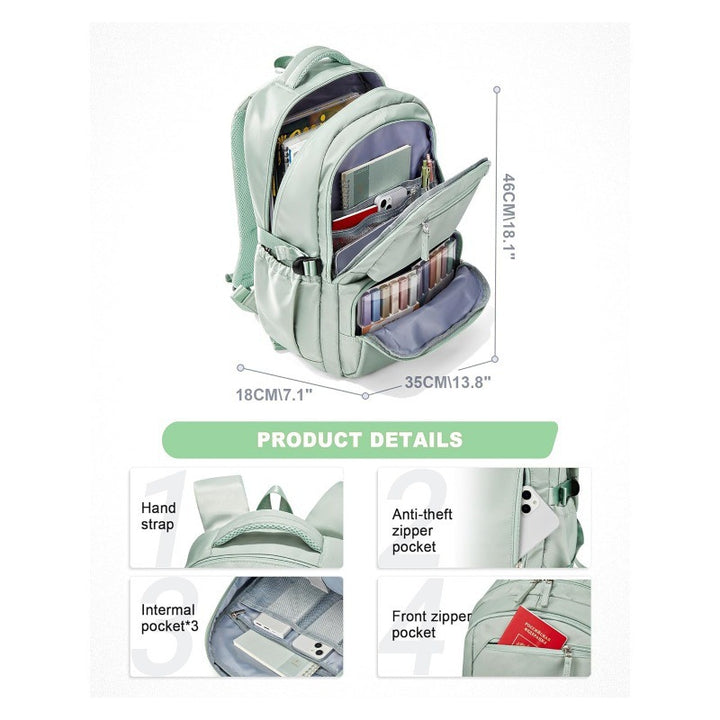 Multifunctional backpack with practical interior compartment Bowlift
