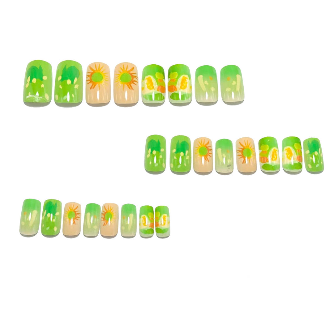 Artificial Nails in Lively Fruit Design Bowlift