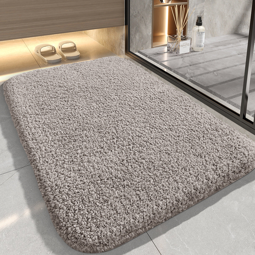 Plush Bathroom Shower Mat Bowlift