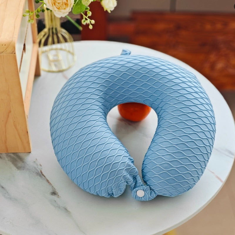 Women ergonomic neck support pillow with breathable diamond structure Bowlift