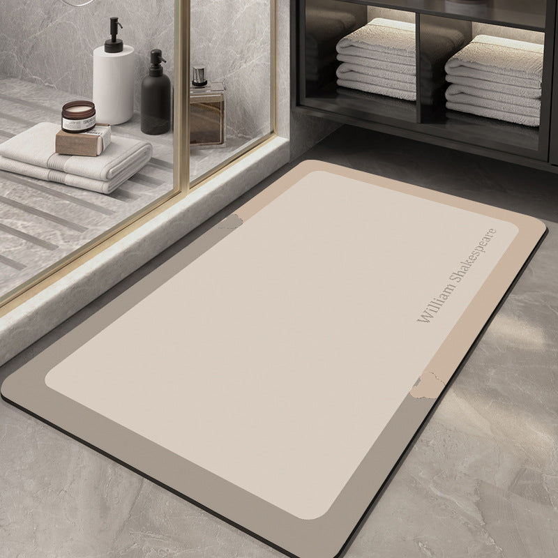 Decorative Bathroom Mat Bowlift