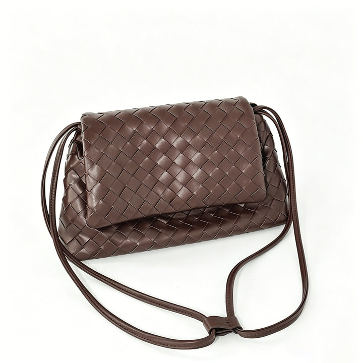 Woven Crossbody Clutch Bowlift