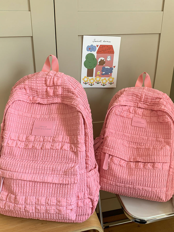 Stylish Textured Everyday Backpack