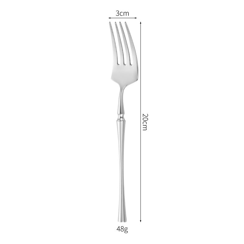 Luxurious and Elegant Dessert Knife with Precision Blade Bowlift