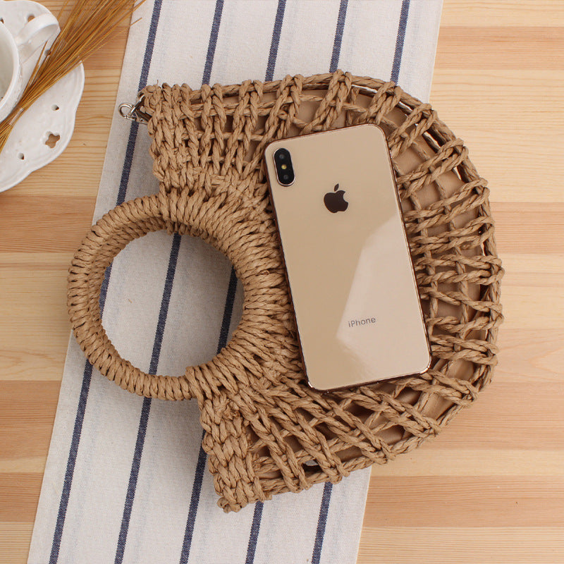 Handmade wicker bag in Boho style Bowlift