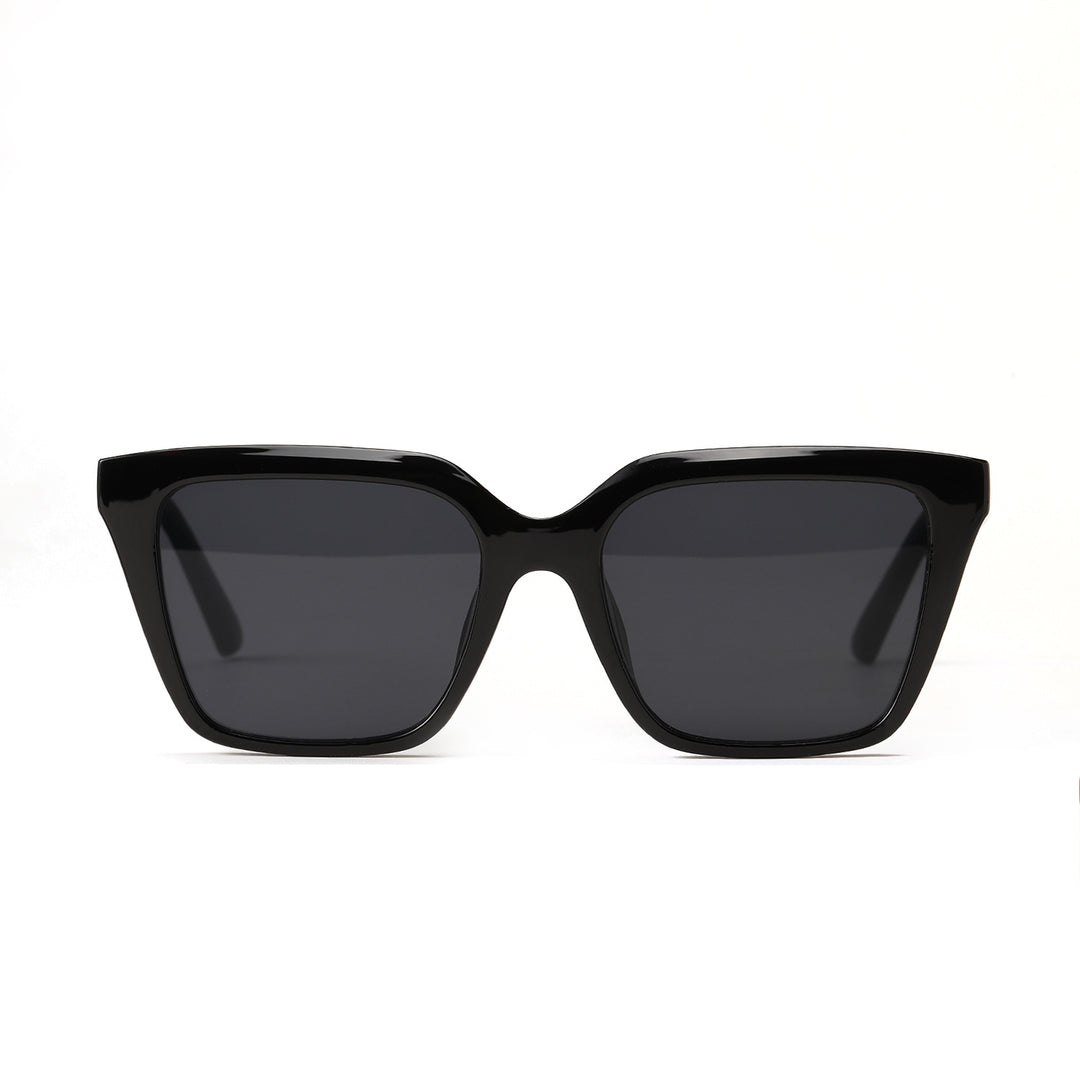 Women's geometric sunglasses with protective UV filter and stylish tortoiseshell design Bowlift