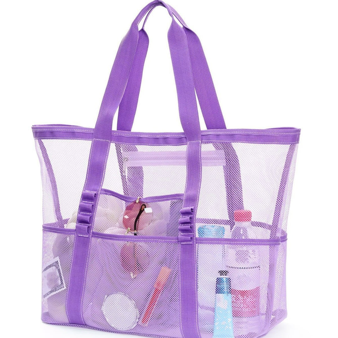 Large Beach Bag Made of Breathable Mesh Material Bowlift