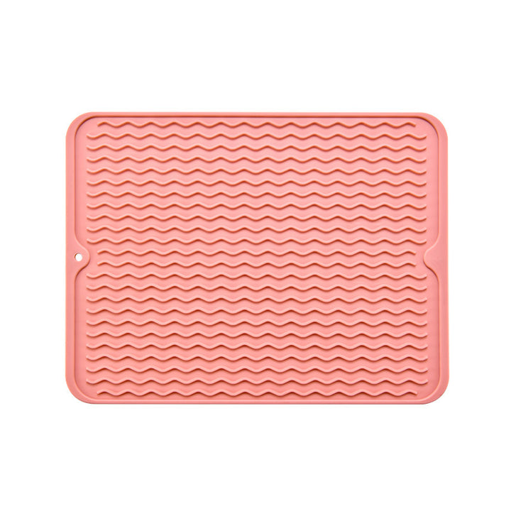 Silicone draining mat with wave structure Bowlift
