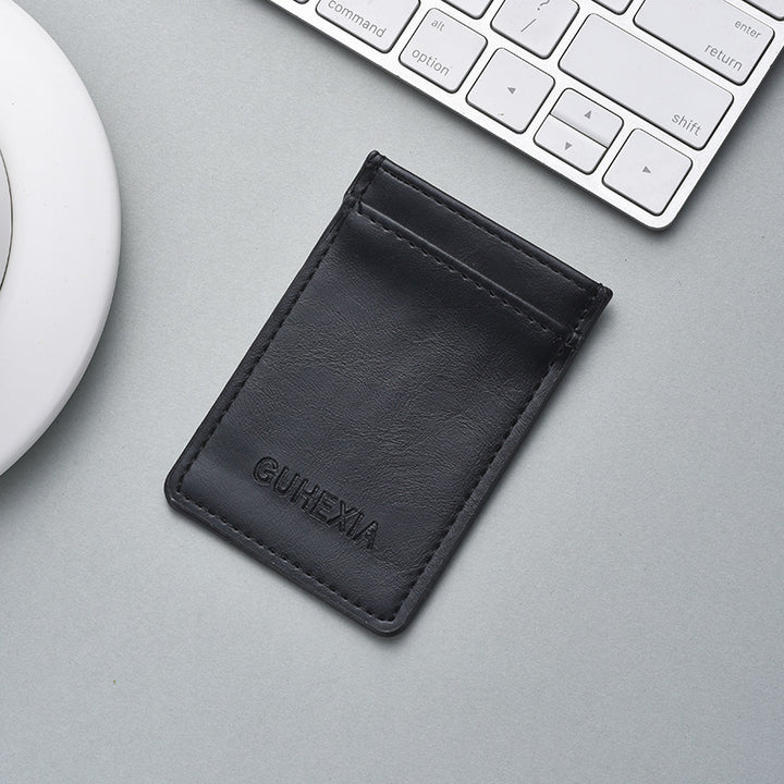 Minimalist Leather Card Holder Bowlift