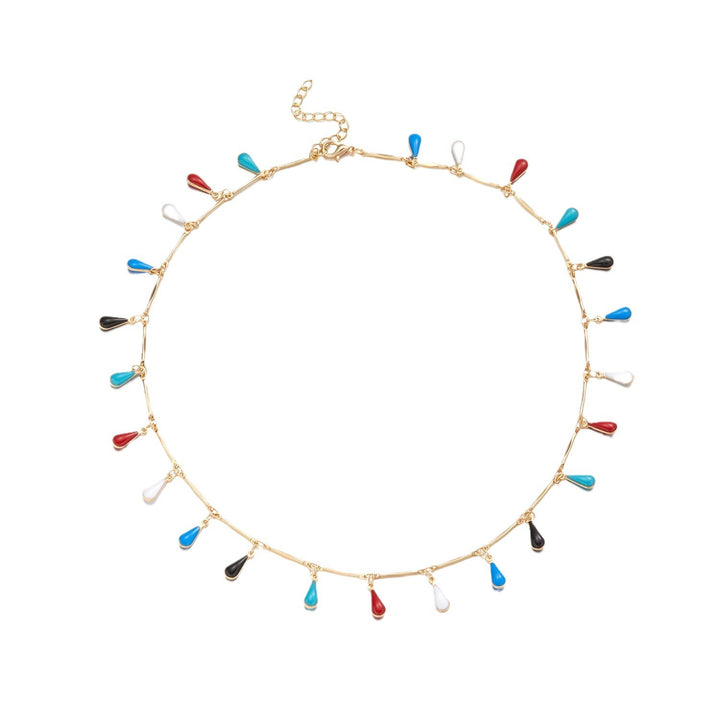 Heart Charm Statement Necklace Bowlift
