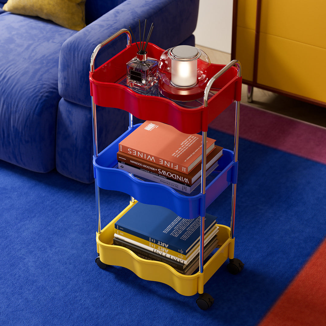 Rolling Multi-Tier Storage Cart Bowlift