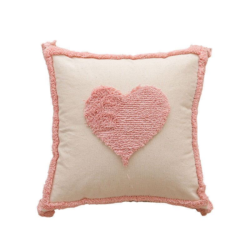 Plush Square Decorative Throw Pillow