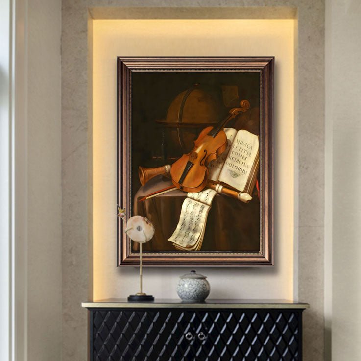 Framed Vintage Art Piece