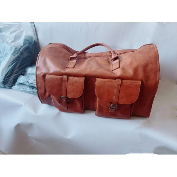 Premium Leather Duffel Bag Bowlift