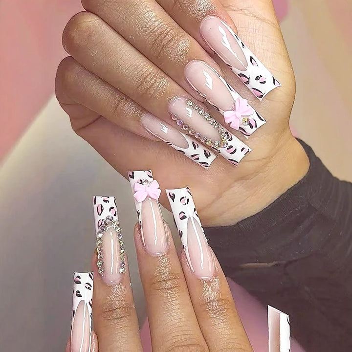 Decorative Long Stiletto Nail Designs Bowlift