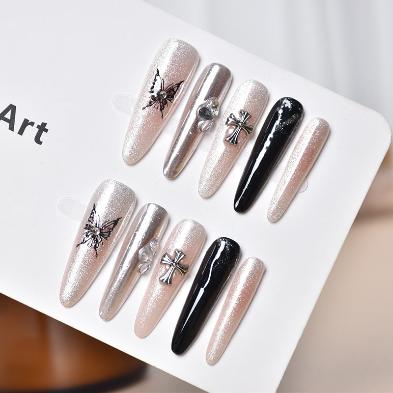 Glamorous 3D Nail Art Extensions Bowlift