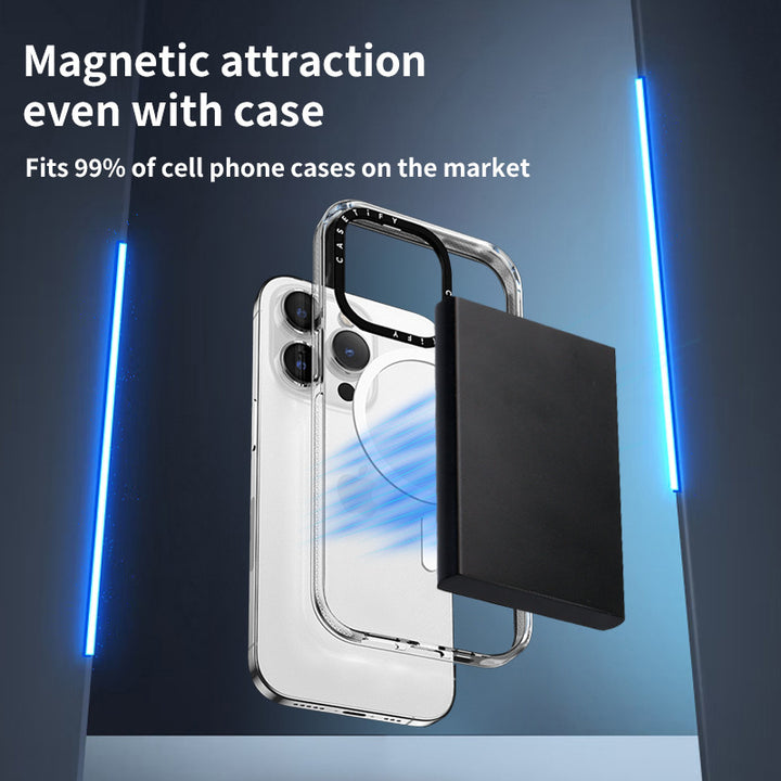 Portable Magnetic Power Bank with Fast Inductive Charger Bowlift