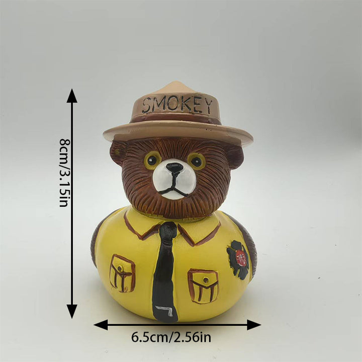 Pirate Rubber Duck Figure Bowlift