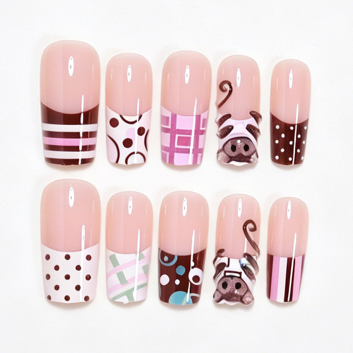 Playful Cartoon-Themed Nail Art Bowlift