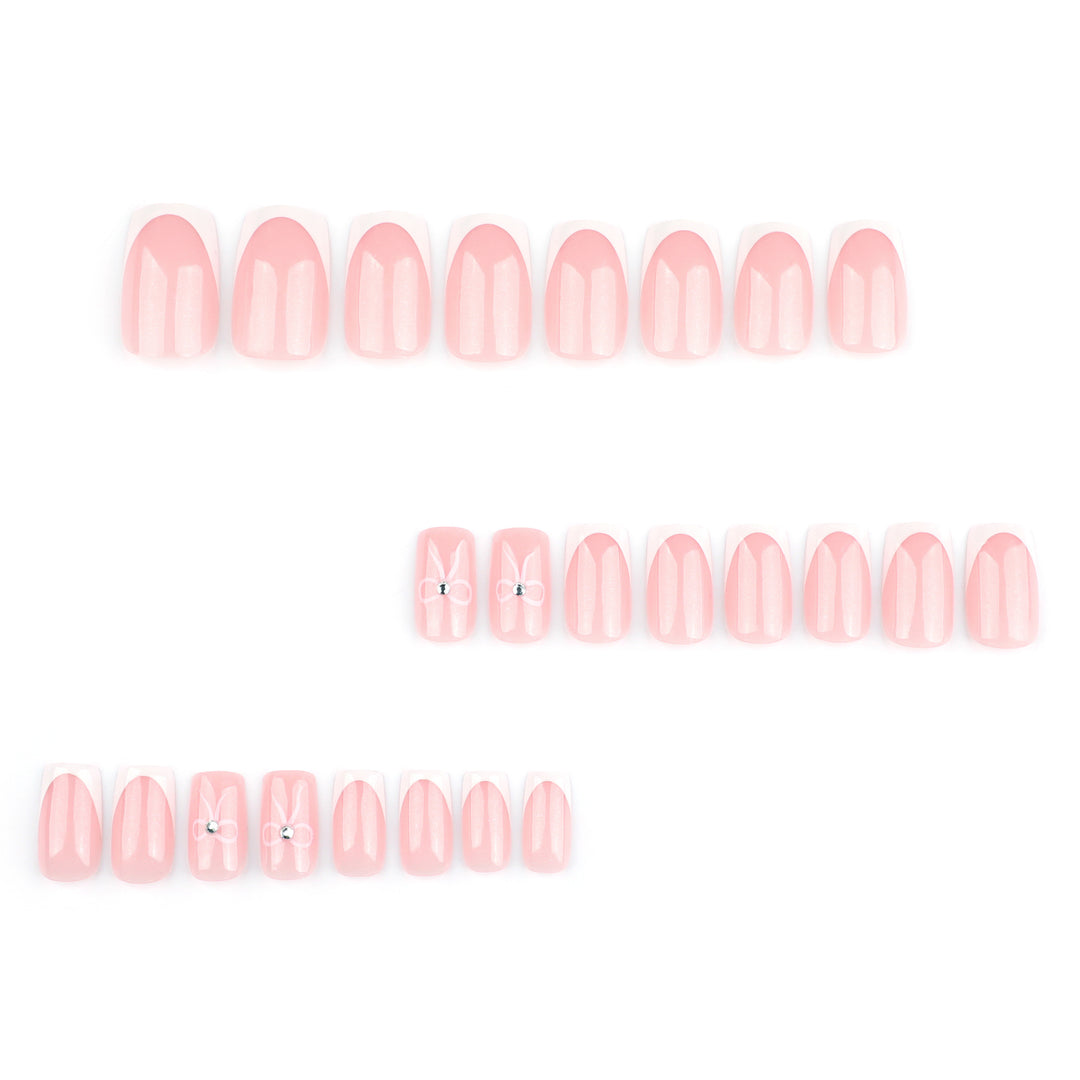 Artful Nail Art with Bow Accents Bowlift