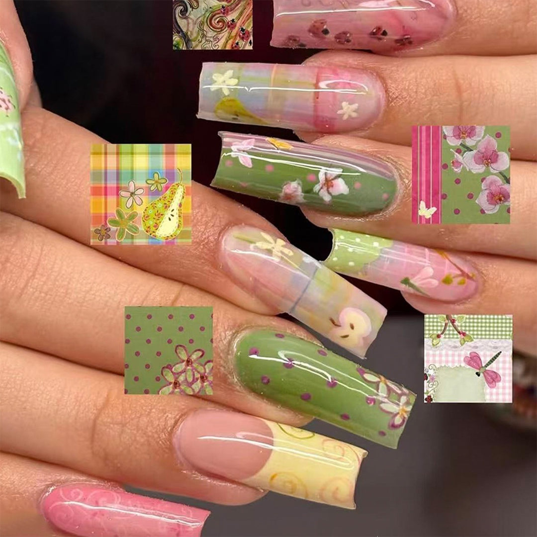 Modern Acrylic Nail Set Bowlift