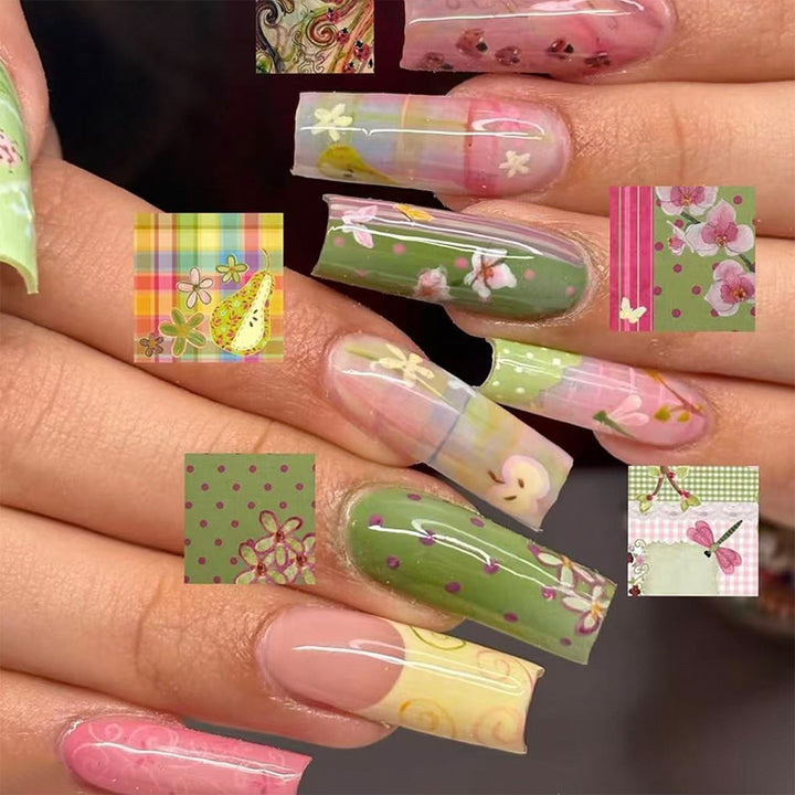 Modern Acrylic Nail Set Bowlift