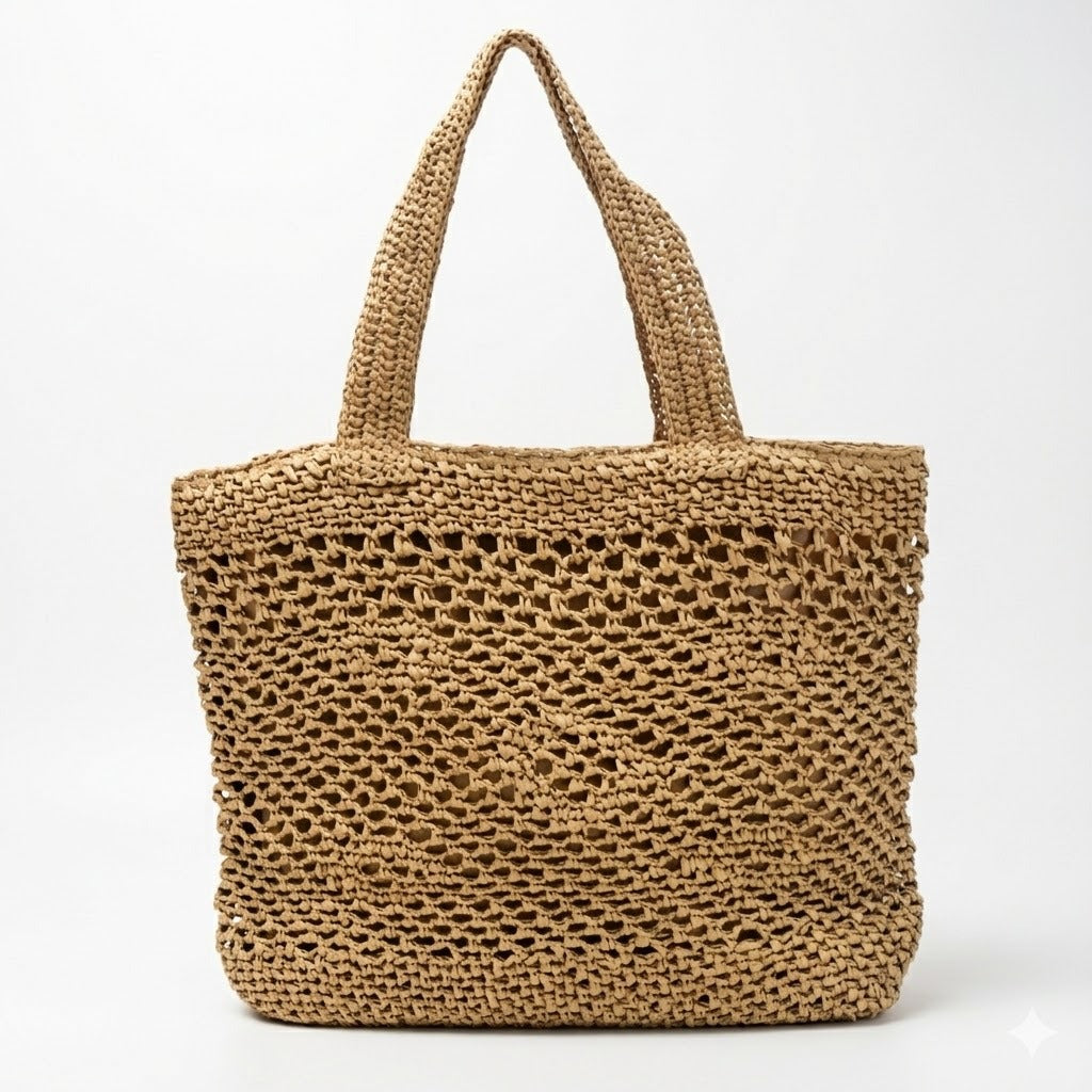 Handwoven tote bag with modern patterns Bowlift