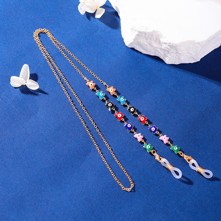 Decorative Multi-Color Eyewear Chain Bowlift