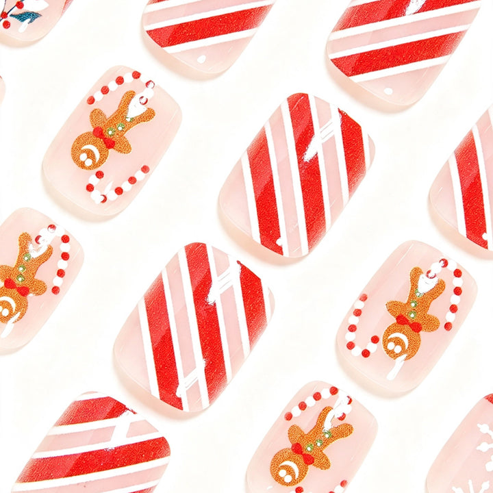 Festive Holiday Nail Art Set Bowlift