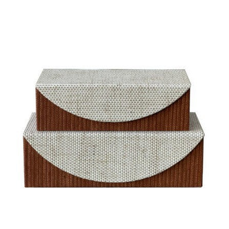 Rustic Decorative Storage Box Set