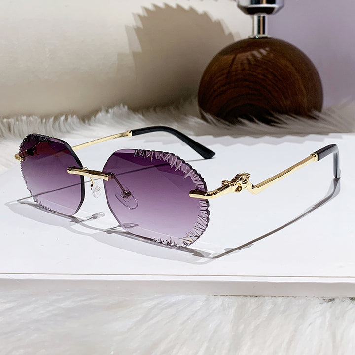 Women's extravagant sunglasses with floral design and high-quality UV protection Bowlift