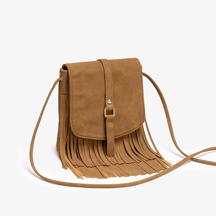 Fringe Detailed Crossbody Bag