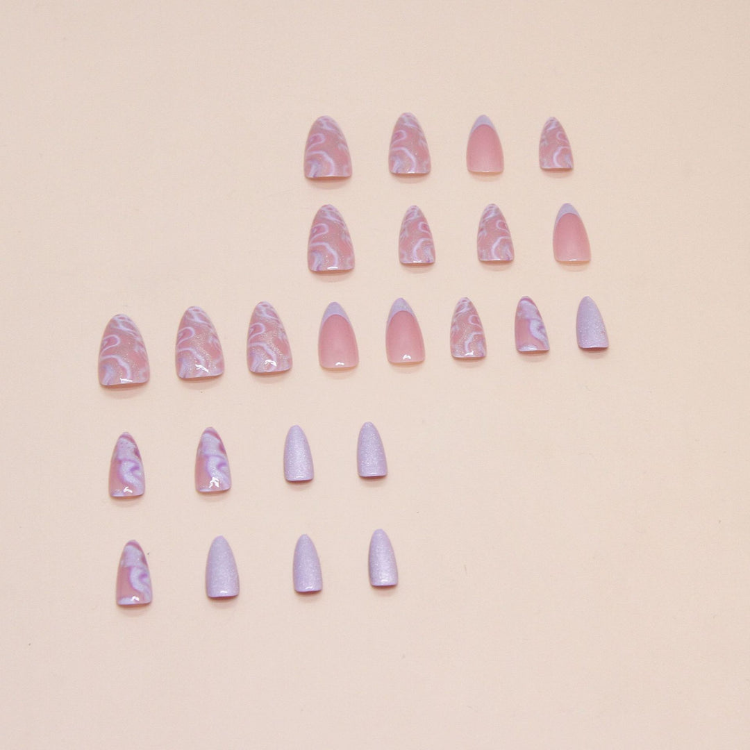 Artistic Swirl Nail Tip Set Bowlift