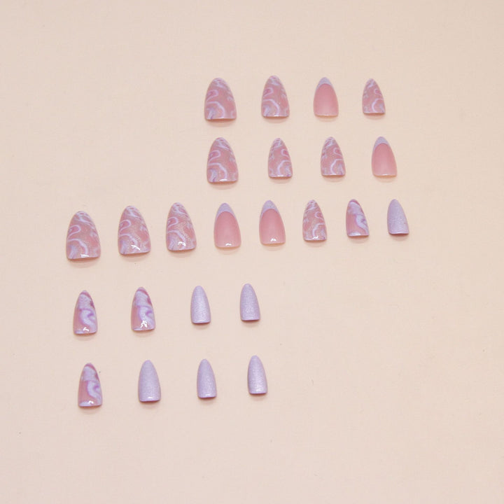Artistic Swirl Nail Tip Set Bowlift