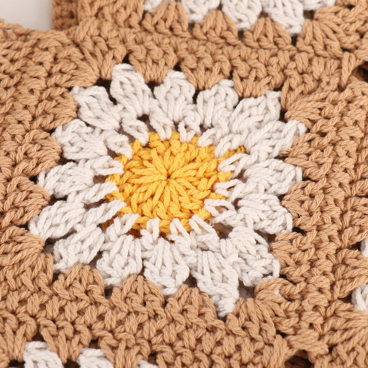 Handmade Crocheted Shoulder Bag Bowlift