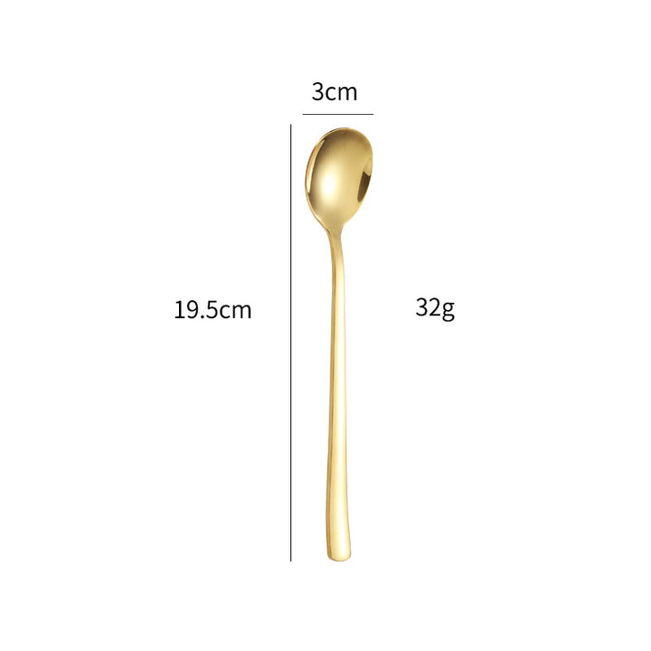 More elegant and ergonomic dessert spoon made of high-quality stainless steel Bowlift