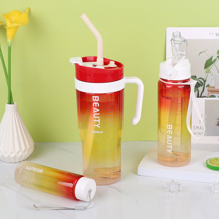 Women Multifunctional Sports Water Bottle Bowlift