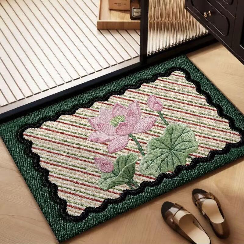 Home Décor Embroidered Mat
