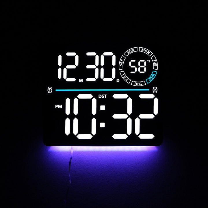 Digital Wall Clock Bowlift