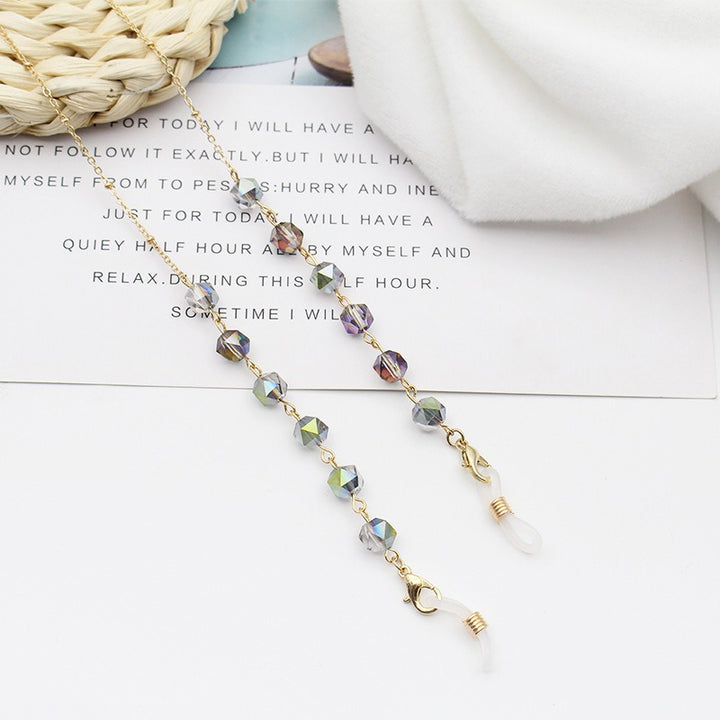 Elegant Crystal-Embellished Eyewear Chain Bowlift 1788159829