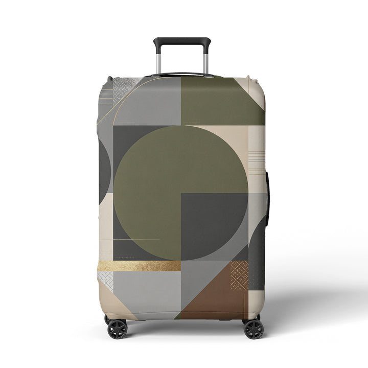 Ladies Luggage Protection with Modern Geometric Design Bowlift