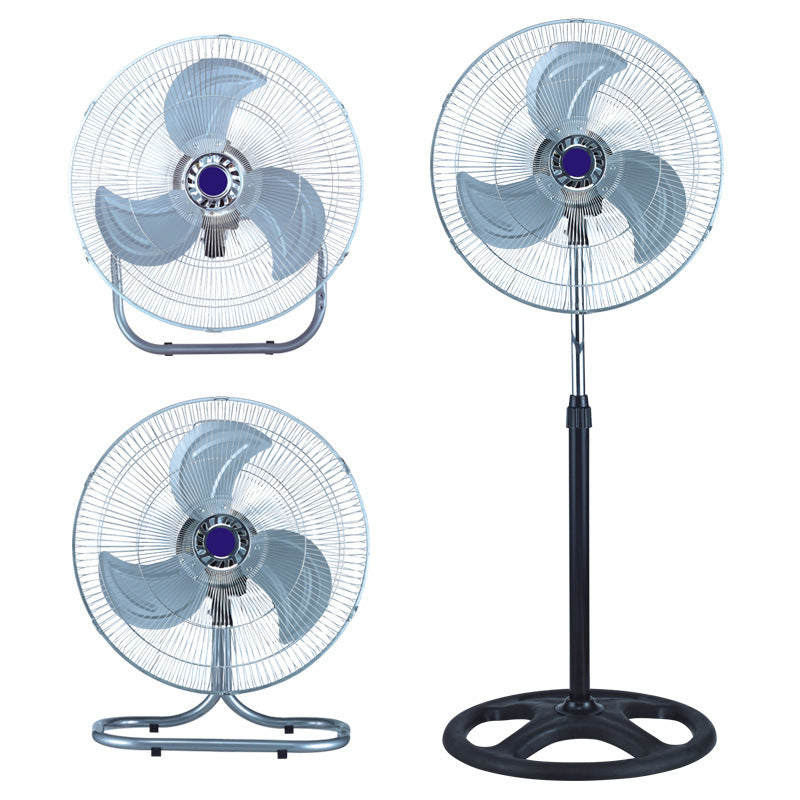 Unisex stand fan with height-adjustable design and multiple speed settings Bowlift