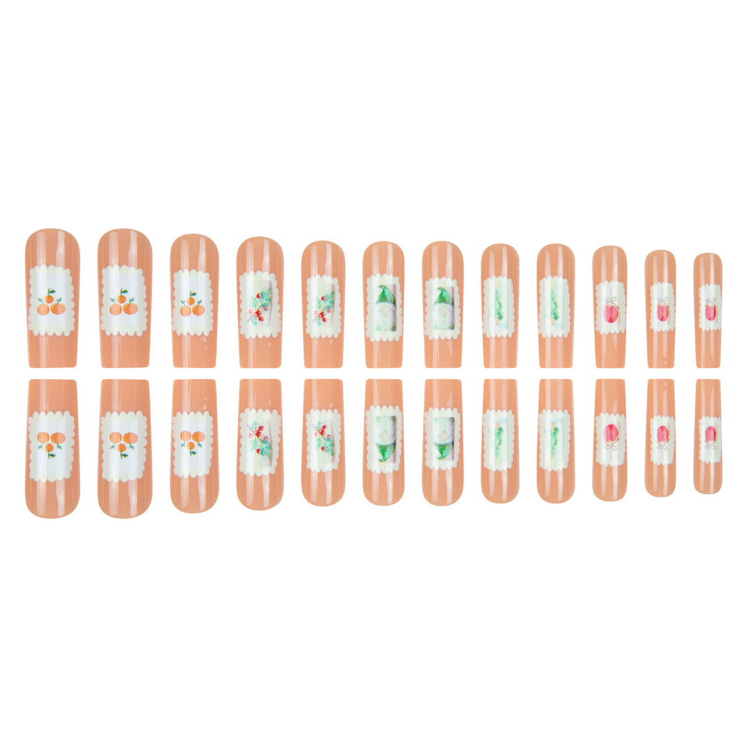 Festive Illustration Nail Art Design Bowlift